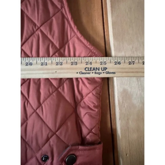Reserve Patrick James Quilted Puffer Vest Rust Orange XL hunting style - Picture 7 of 8